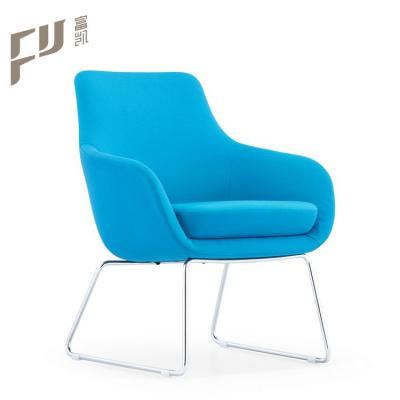 China Leisure Chair Customer Leisure Reception Desk Chairs Without Wheels for sale