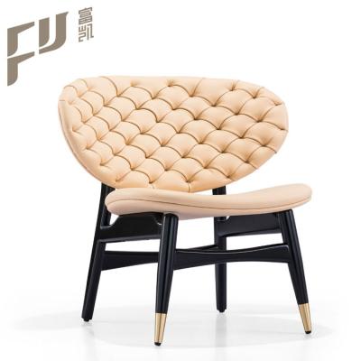 China Leisure Chair Leisure Modern Fabric And Wood Frame Office Chairs for sale