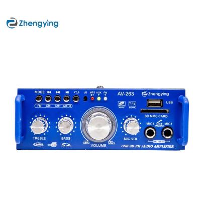 China KTV AV-263 Home KTV Power Amplifier SD Card USB Car Speaker High FIDELITY AV-263 Power Amplifier for sale