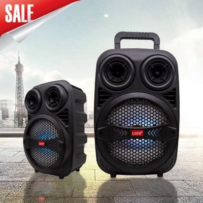 China No Outdoor Dancing BT Rod Speaker Subwoofer High Power Microphone K Song High Power Wireless Audio for sale