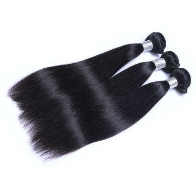 China Long Straight Remy Hair Bundles With Closure Brazilian Hair Weave Bundles for sale