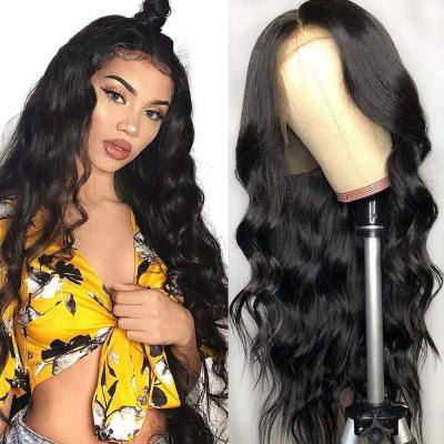 China Big Body Wave Human Hair Full Lace Wigs 8-30 Inch Body Wave Wigs Hair Long Full For Black Women for sale