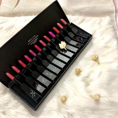 China Private Label Waterproof Matte Color Lipstick 12 Twelve Constellations Long Lasting Waterproof Lipstick Moisturizing Lipstick Set Gift for sale