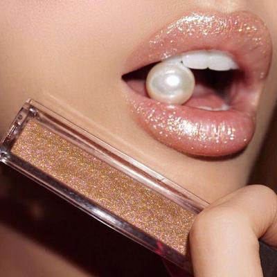 China Waterproof 6 Colors Clear Glitter Containers Lip Gloss Wholesaler With Custom Private Label for sale