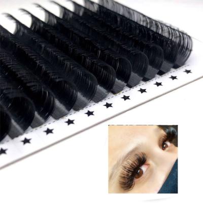 China Babillashes Superroot Natural Thick Long Hair Extension 0.05mm Criss Cross Eyelashes Wholesale Eyelashes Different Volume 0.07mm for sale