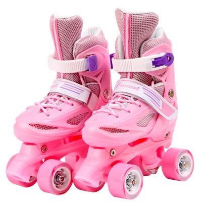 China Fashion\Wholesale Roller Skates Comfortable\Durable PVC Wheel Children Roller Skates Soy Luna Kids With Fours Wheels for sale