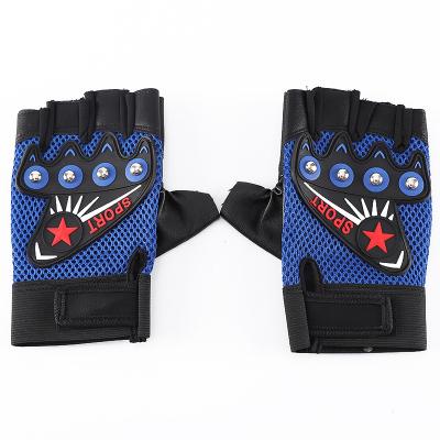 China Breathable Breathable Outdoor Sports Anti Slip Mountain Climbed Bike Cycling Half Finger Gloves for sale