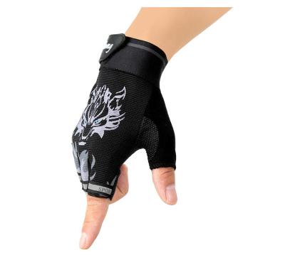 China New design sports breathable hot selling popular half finger sports new bicycle gloves increasing cyclinghalf finger gloves for sale