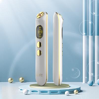 China High Frequency Wrinkle Remover Face Massager Skin Care Eye Firming Machine RF Touch Vibration Eye Massager for sale