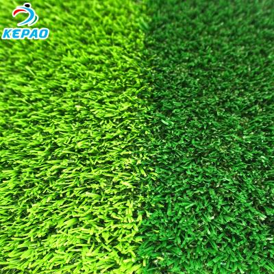 China Kepao Hybrid Grass Turf New Design Use Green Grass Backdrop All Weather Waterproof Wear Resistant Artificial Grass Roll à venda