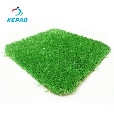 China Anti-slip Kepao discount direct sales simulation soccer field outdoor fillless lawn for soccer field mat grass artificial grass football for sale