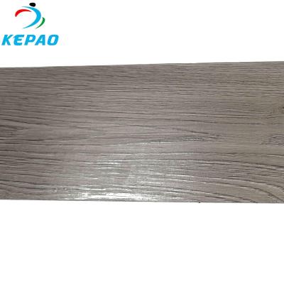 China Modern Wood Grain New Product Kepao PVC Plastic Flooring For Office à venda