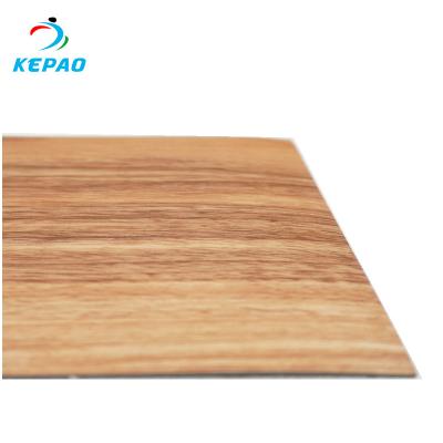 Cina Modern Kepao Environmental Protection Wood Grain PVC Sports Flooring For Office in vendita