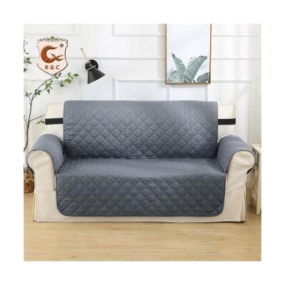 China 1-3Seats Hot Sale 100%Polyester Waterproof Sofa Cover for sale