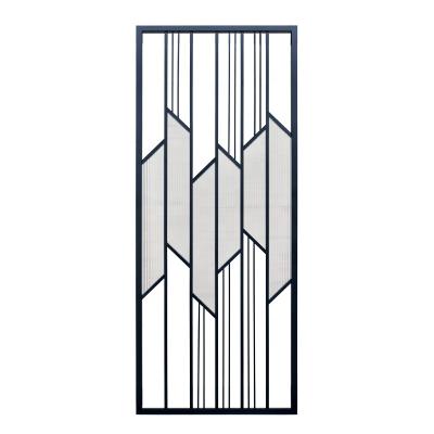 China changhong easy installment stainless steel room dividers custom decorative and glass dividers screen metal screens and matte black room dividers for sale