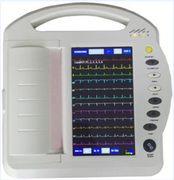 China Hot Sale 10.1 Inch Medical LED ECG Machine For Hospital Use ECG-8212 for sale