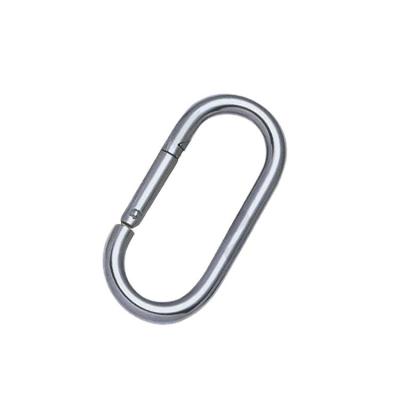 China Factory Stocked Wholesale Cheap Aluminum Alloy Oval Snap Hook For Pet Leash, Handbag for sale