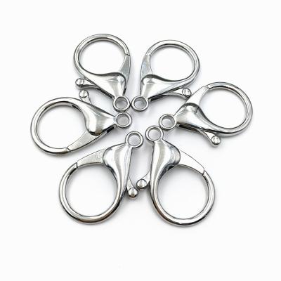 China Factory Wholesale High Quality Zinc Alloy Lobster Claw Stocked Snap Hook For DogLeash, Key Chain, Purse for sale