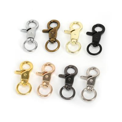 China Factory viable/durable low price bags buckle zinc alloy lobster swivel accessories metal snap hooks for bags strap for sale