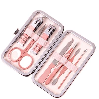 China Wellflyer MS-695 Stainless Steel Pedicure Knife Toe Nail Clipper Cuticle Dead Skin Remover Kit for sale