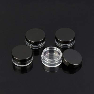 China Empty plastic nail polish/skin care/eye cream jar 10g/ect for nail power jar 10ml for sale