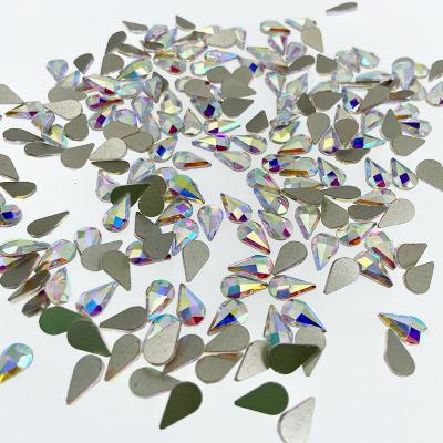 China Flatback Crystal Wholesale 180 Designs ab Shapes Crystal Flat Back Stone Fancy Decoration Jewelry Fake Stone for sale