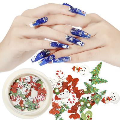 China Christmas DIY Premium Quality DIY Nail Art Beautiful Nails Accessories Art Nail Art Sticker for sale