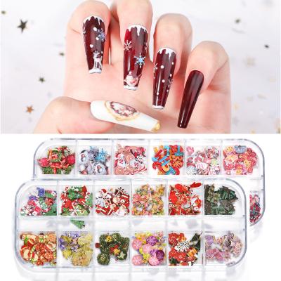 China DIY Nail Art Christmas Sticker Art Halloween Butterfly Flower DIY Nail Art Direct Selling Costume Winter Nail for sale