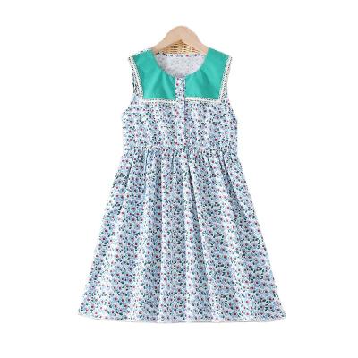 China Fashion / Casual Good Quality Kids Casual Sleeveless Baby Dresses Girl's Clothing Wholesale for sale