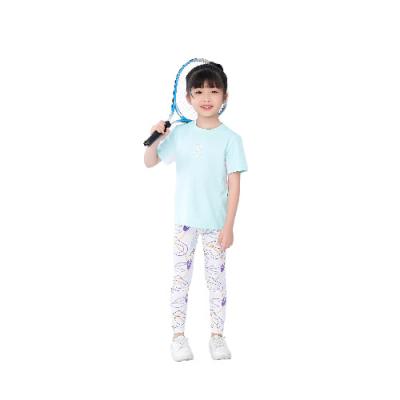 China Customized Breathable Logo Label Package Kids Energetic Sports T-Shirt for sale