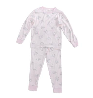 China Breathable Leisure Use Night Sleepwear Home Sleepwear Loungewear Kids Pajamas Suit for sale