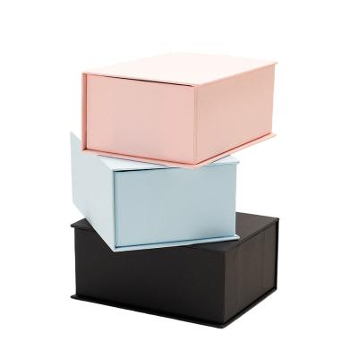 China Recycled Materials Luxury Gift Box Flap Book Shape Rigid Magnetic Paper Packaging Storage Box for sale