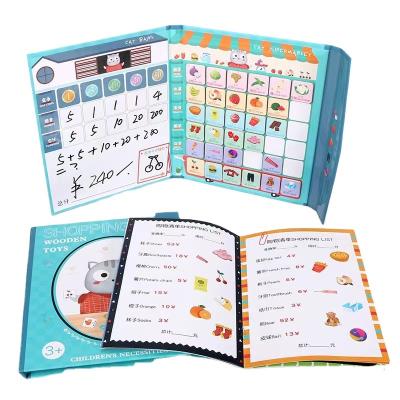 China Non-Toxic Early Education Wooden Magnetic Cognitive Board Games Montessori Mathematical Practicing Educational Toys For Children for sale