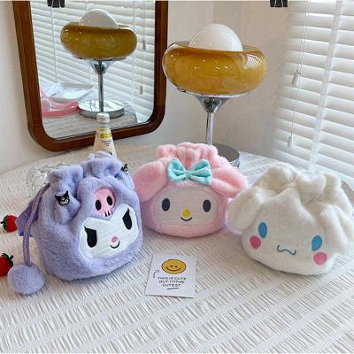 China Children Accompany New Kawaii My Melody Bag Sanrio My Melody Soft Plush Backpack Sanrio Stuffed Plush Toy for sale