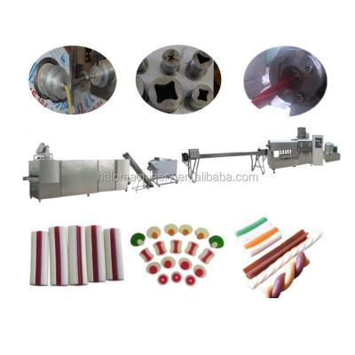 China Dental Jinan Halo Dog Treats Dog Food Making Extruder Machinery for sale