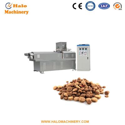 China Dog Pet Gump Dog Fish Cat Food Extruder Machine Processing Line for sale