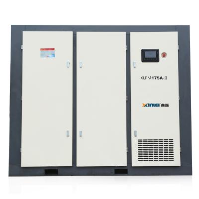 China XLPM-IID 150-175A Lubricated Double Inverter Driven 10 Bar 30hp 22kw Screw Air Compressor for sale