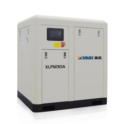 China XLPM40A-E109 lubricated rotary direct driven screw freauency compressor in china supplier for sale