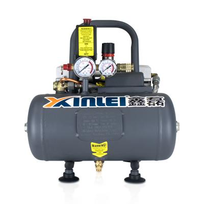 China ZBW64-6F 0.7hp 6l Silent Silent Oil Free 550w Air Compressor Lubricated for sale