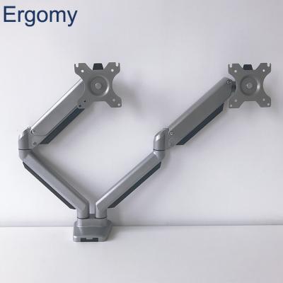 China AG8-42 Fender Computer Monitor Arms Desktop Dual Mount for sale