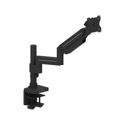 China Durable Heavy Duty AG9P-21 Full VESA Mount Shock Absorber Aluminum Premium Monitor Arm for sale