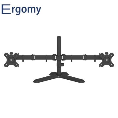 China AM3B-42 Amazon Steel Dual Monitor Computer Stand Free Pole Mount for sale