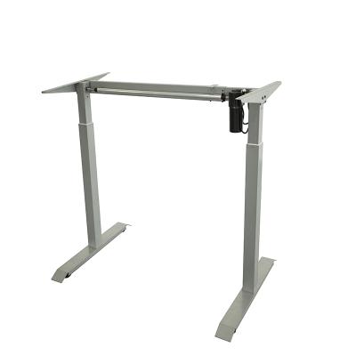 China Morden Motor Single Height Electric Sit Stand Desk Adjustable Lifting Frame for sale