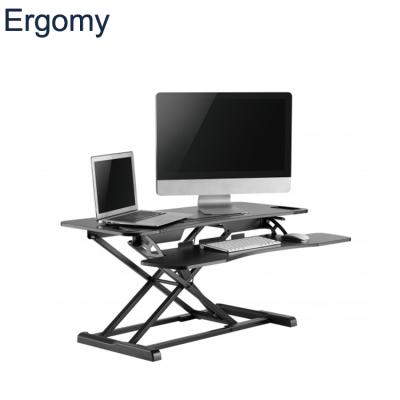 China Adjustable Shock Absorber CG5 Sit Stand Desktop, Sit Stand Workstation for sale