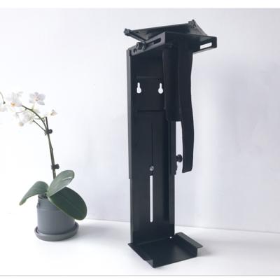 China Metal Under Desk Mounting Computer Accessories CPU Holder and CPU Holder for sale