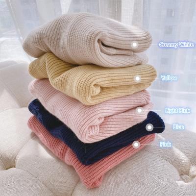 China new design Anti-wrinkle candy color loose pullover sweater baby knit in spring and autumn for sale