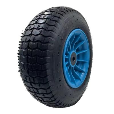 China 16 Inch 16x6.50-8 Rubber Tire Pneumatic Air Inflatable Wheel For Lawn Mower Beach Trailer Wheel for sale