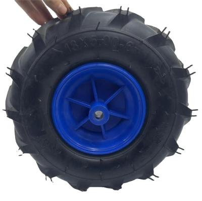 China 5.00-6 Inch Pneumatic Fishbone Pattern Rubber Tire 13 Inflatable Wheel For Agricultural Mechanical Tire for sale