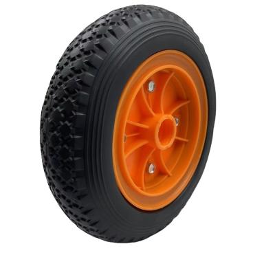 China 12 Inch EVA Foam Wheel For Lawn Mower Wheelbarrow Tool Cart 3.00-8 Flat Free Wheel for sale