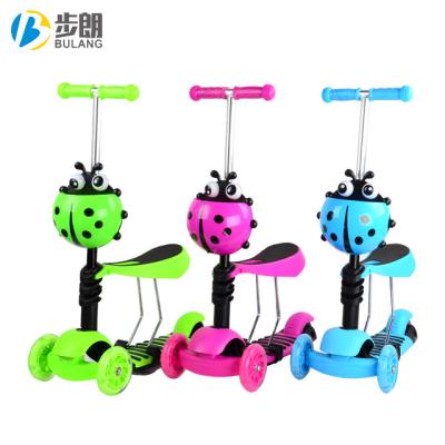 China Cheap Child China Factory Kids Scooter With Seat/Wholesale 3 Wheel Scooter For Kids Kick Scooters Foot Scooters Kid For Sale for sale